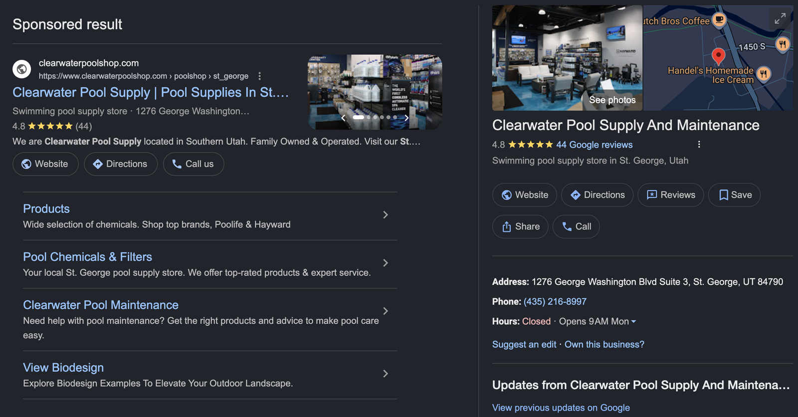 Clearwater Pool Supply — SEO case study